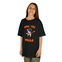 Load image into Gallery viewer, Save the Wails - Kids Heavy Cotton Tee