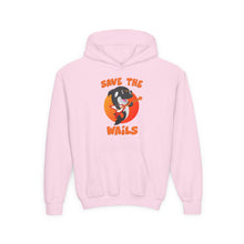 Load image into Gallery viewer, Save the Wails - Youth Heavy Blend Hooded Sweatshirt