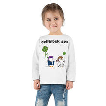 Load image into Gallery viewer, Cellblock Sea - Lil Pudgys - Toddler Long Sleeve Tee