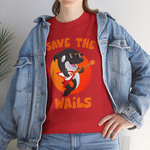 Load image into Gallery viewer, Save the Wails - Unisex Heavy Cotton Tee
