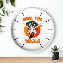 Load image into Gallery viewer, Save the Wails - Wall clock