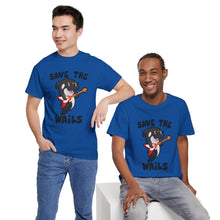 Load image into Gallery viewer, Save the Wails - Unisex Heavy Cotton Tee