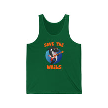 Load image into Gallery viewer, Save the Wails - Unisex Jersey Tank