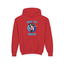 Load image into Gallery viewer, Save the Wails - Youth Heavy Blend Hooded Sweatshirt