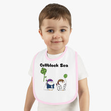 Load image into Gallery viewer, Cellblock Sea - Lil Pudgys - Baby Jersey Bib