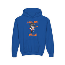Load image into Gallery viewer, Save the Wails - Youth Heavy Blend Hooded Sweatshirt