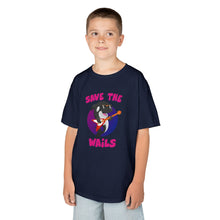 Load image into Gallery viewer, Save the Wails - Kids Heavy Cotton Tee