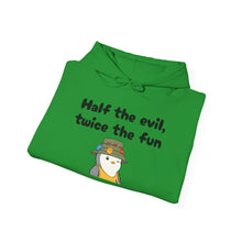 Load image into Gallery viewer, Half the Evil - Pudgy Penguins - Unisex Hooded Sweatshirt