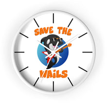 Load image into Gallery viewer, Save the Wails - Wall clock