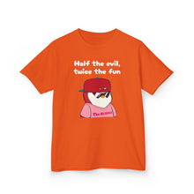 Load image into Gallery viewer, Half the Evil - Pudgy Penguins - Kids Heavy Cotton Tee