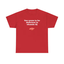 Load image into Gallery viewer, Vitamin IQ - Unisex Heavy Cotton Tee