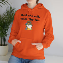 Load image into Gallery viewer, Half the Evil - Pudgy Penguins - Unisex Hooded Sweatshirt