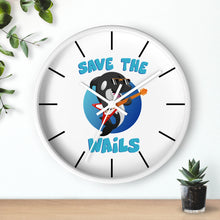 Load image into Gallery viewer, Save the Wails - Wall clock