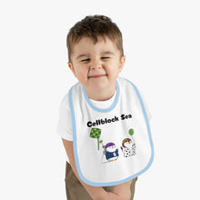 Load image into Gallery viewer, Cellblock Sea - Lil Pudgys - Baby Jersey Bib