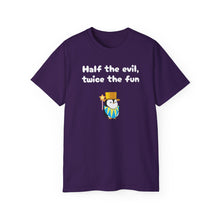 Load image into Gallery viewer, Half the Evil - Lil Pudgys - Unisex Ultra Cotton Tee