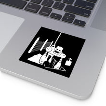 Load image into Gallery viewer, Dumbassador - Square Vinyl Stickers