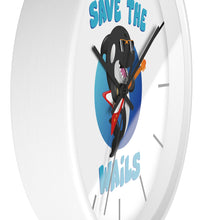 Load image into Gallery viewer, Save the Wails - Wall clock