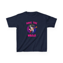 Load image into Gallery viewer, Save the Wails - Kids Heavy Cotton Tee