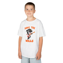 Load image into Gallery viewer, Save the Wails - Kids Heavy Cotton Tee