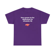 Load image into Gallery viewer, Vitamin IQ - Unisex Heavy Cotton Tee