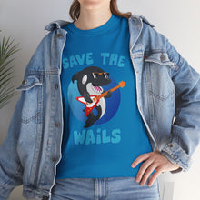 Load image into Gallery viewer, Save the Wails - Unisex Heavy Cotton Tee
