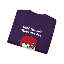 Load image into Gallery viewer, Half the Evil - Pudgy Penguins - Unisex T-Shirt