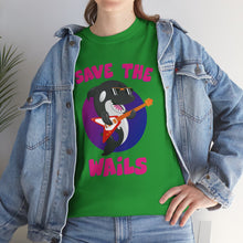 Load image into Gallery viewer, Save the Wails - Unisex Heavy Cotton Tee