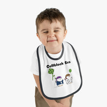 Load image into Gallery viewer, Cellblock Sea - Lil Pudgys - Baby Jersey Bib