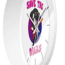 Load image into Gallery viewer, Save the Wails - Wall clock