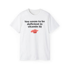 Load image into Gallery viewer, Vitamin IQ - Unisex Ultra Cotton Tee