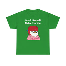 Load image into Gallery viewer, Half the Evil - Pudgy Penguins - Unisex Heavy Cotton Tee