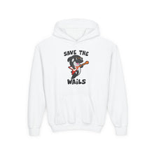 Load image into Gallery viewer, Save the Wails - Youth Heavy Blend Hooded Sweatshirt