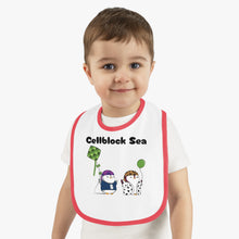 Load image into Gallery viewer, Cellblock Sea - Lil Pudgys - Baby Jersey Bib
