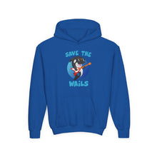 Load image into Gallery viewer, Save the Wails - Youth Heavy Blend Hooded Sweatshirt
