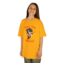 Load image into Gallery viewer, Save the Wails - Kids Heavy Cotton Tee