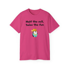 Load image into Gallery viewer, Half the Evil - Lil Pudgys - Unisex Ultra Cotton Tee