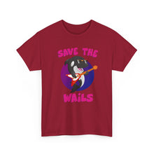 Load image into Gallery viewer, Save the Wails - Unisex Heavy Cotton Tee