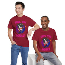 Load image into Gallery viewer, Save the Wails - Unisex Heavy Cotton Tee