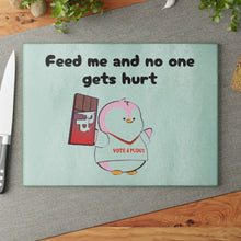 Load image into Gallery viewer, Cute but Hungry - Lil Pudgys - Cutting Board