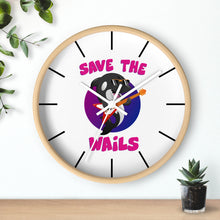 Load image into Gallery viewer, Save the Wails - Wall clock
