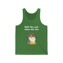 Load image into Gallery viewer, Half the Evil - Pudgy Penguins - Unisex Jersey Tank