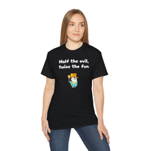 Load image into Gallery viewer, Half the Evil - Lil Pudgys - Unisex Ultra Cotton Tee