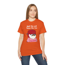 Load image into Gallery viewer, Half the Evil - Pudgy Penguins - Unisex T-Shirt
