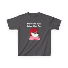 Load image into Gallery viewer, Half the Evil - Pudgy Penguins - Kids Heavy Cotton Tee