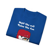 Load image into Gallery viewer, Half the Evil - Pudgy Penguins - Unisex T-Shirt