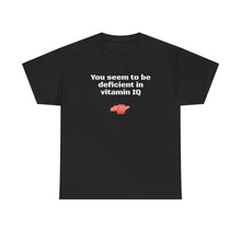 Load image into Gallery viewer, Vitamin IQ - Unisex Heavy Cotton Tee
