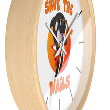 Load image into Gallery viewer, Save the Wails - Wall clock