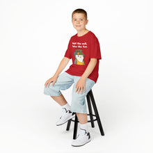 Load image into Gallery viewer, Half the Evil - Pudgy Penguins - Kids Heavy Cotton Tee