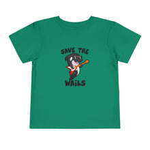 Load image into Gallery viewer, Save the Wails - Toddler Short Sleeve Tee