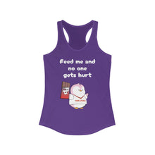 Load image into Gallery viewer, Cute but Hungry - Lil Pudgys - Women's Racerback Tank